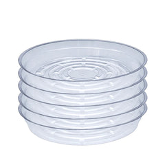 Clear Vinyl Plant Saucer 5-Pack